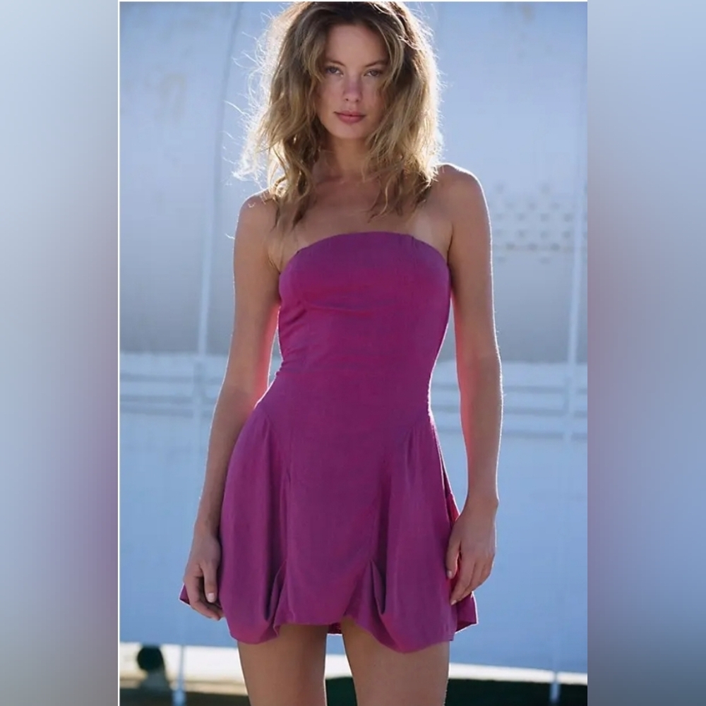 Free People Sea Shell Mini Dress
